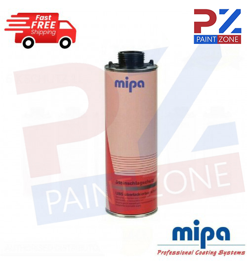 1 x MIPA SCHUTZ UNDER SEAL UNDERBODY RUST PROTECTION PROTECTOR BLACK 1LTR